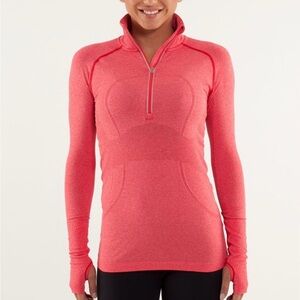 Women's lululemon Long Sleeve Quarter-Zip Top - size 6